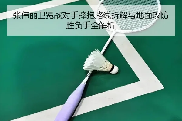 张伟丽卫冕战对手摔抱路线拆解与地面攻防胜负手全解析